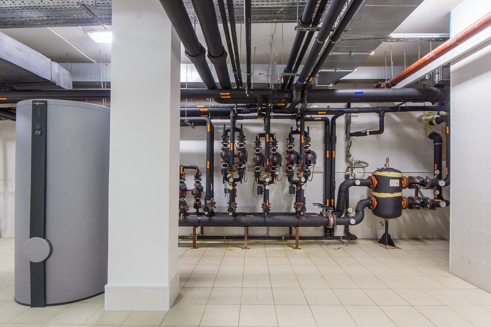 Sustainable heating for commercial buildings