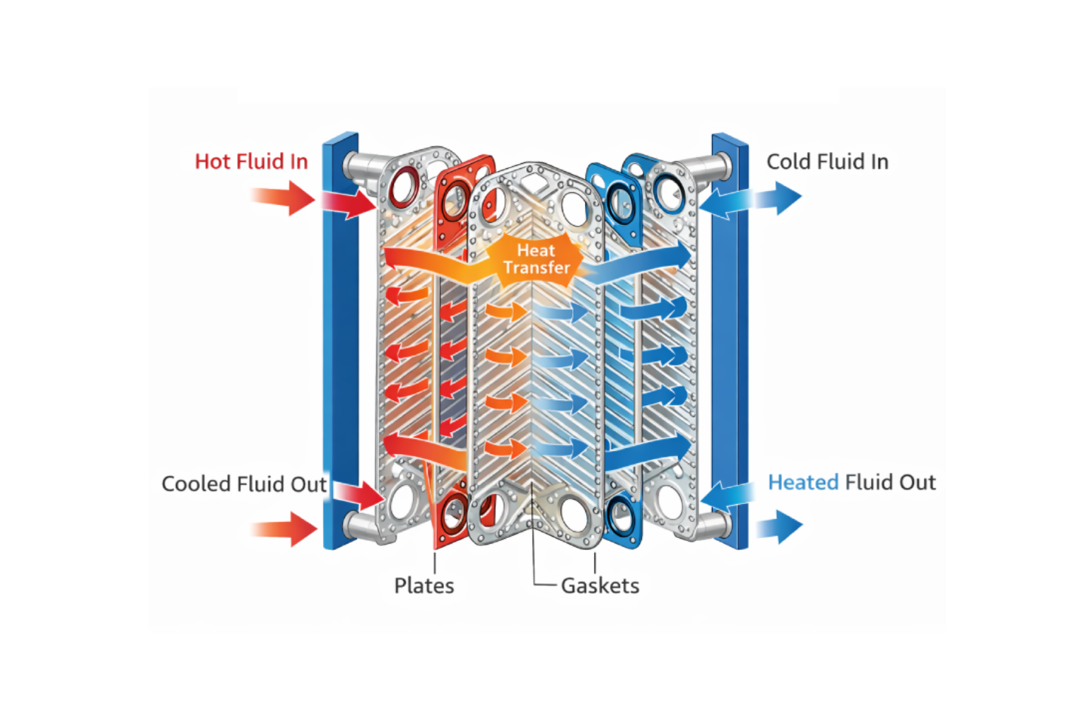 How Plate Heat Exchangers Work