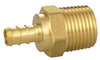Lead-Free, Brass Barbed Male Adapters 1/2" [5pk, 10pk, 50pk] - Alfa Heating Supply