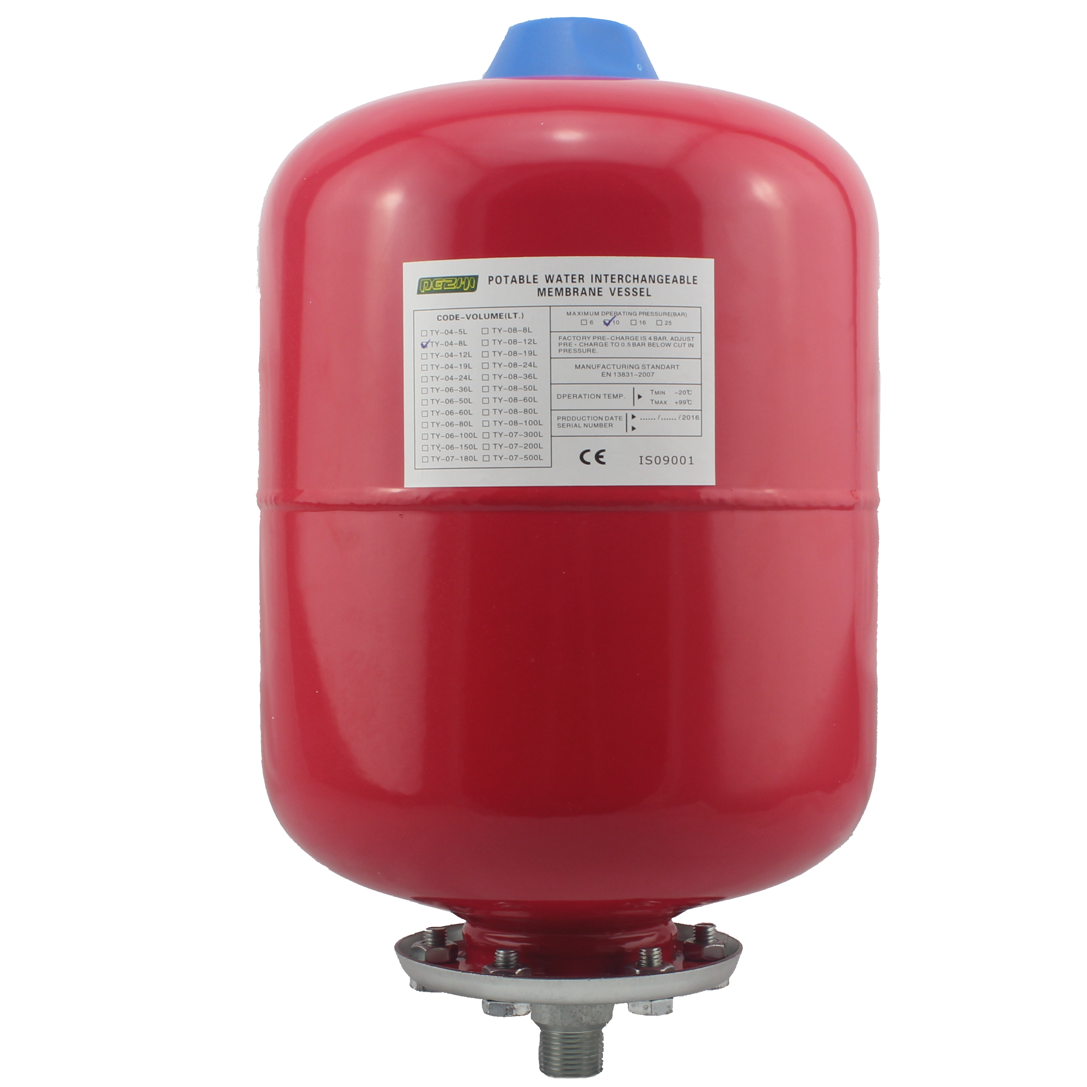 Thermal Expansion Tank 13.2gal 3/4" Port - Alfa Heating Supply