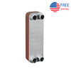 Evaporator BL95A Plate Heat Exchangers for Evaporation 2" R22 50/50mm