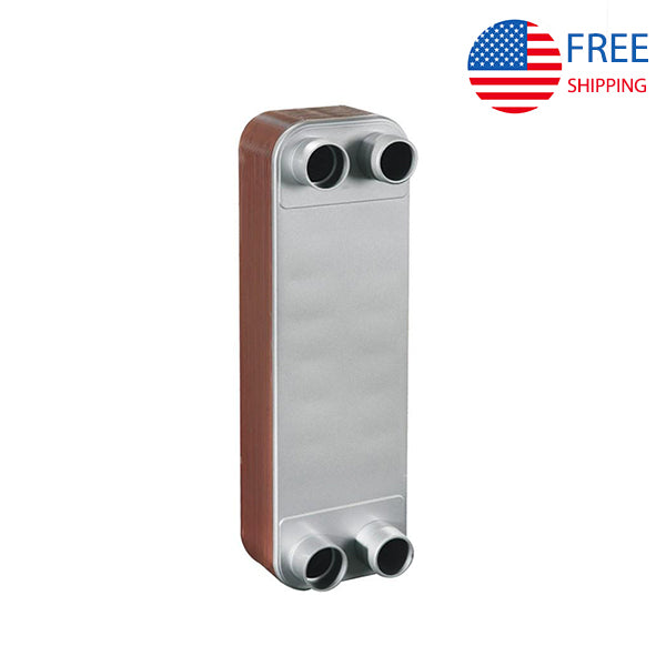 Plate Heat Exchangers for Evaporation 1 3/8 NPT R22 | Alfa Heating Supply