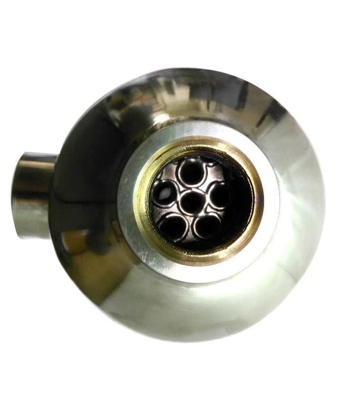 Swimming Pool Heat Exchanger - 300K Titanium Opposite Side 2" & 1 1/2" FPT - Alfa Heating Supply