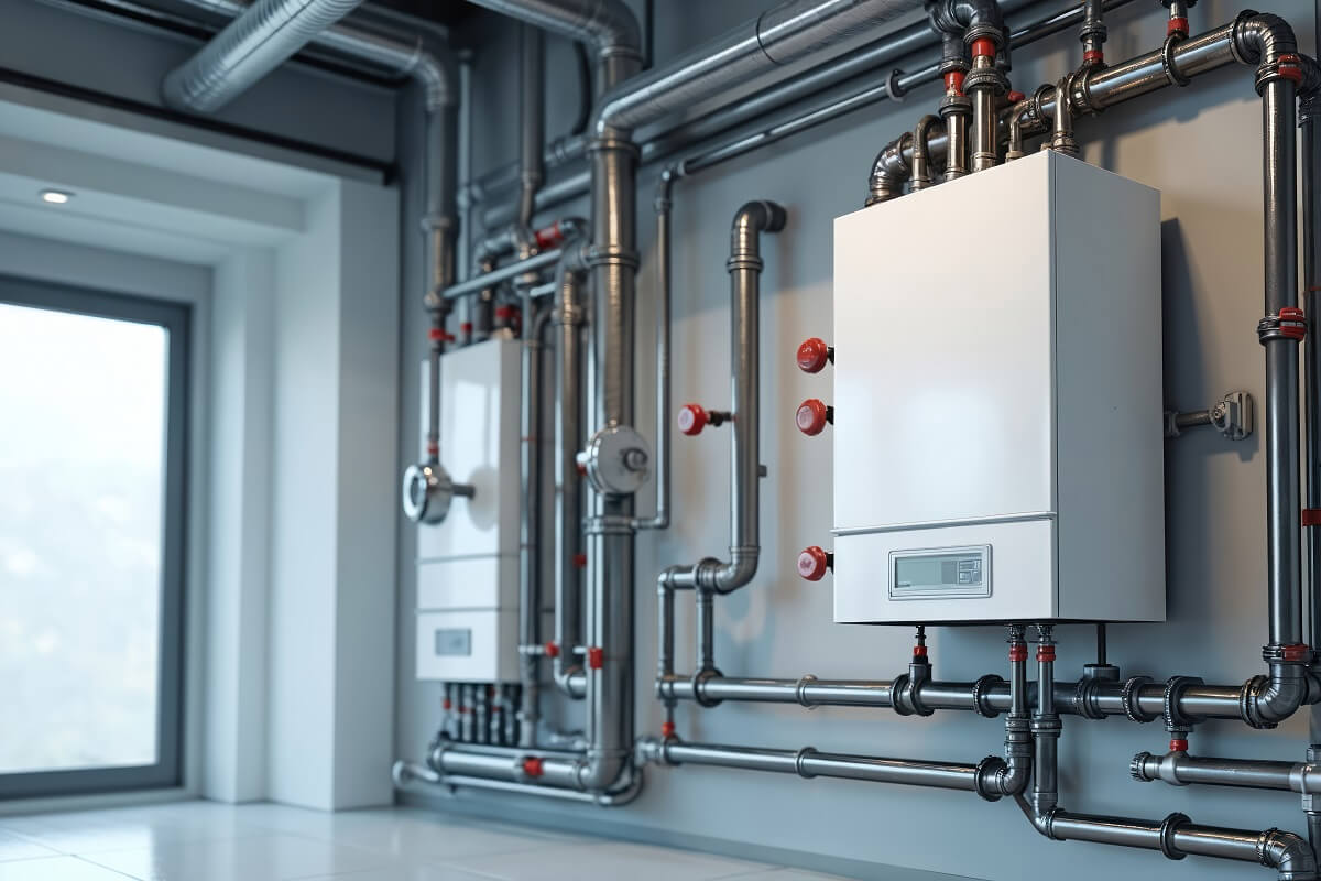 Why are some rooms colder than others in a central heating system?