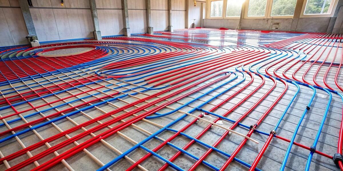 Are PEX pipes suitable for heating systems?
