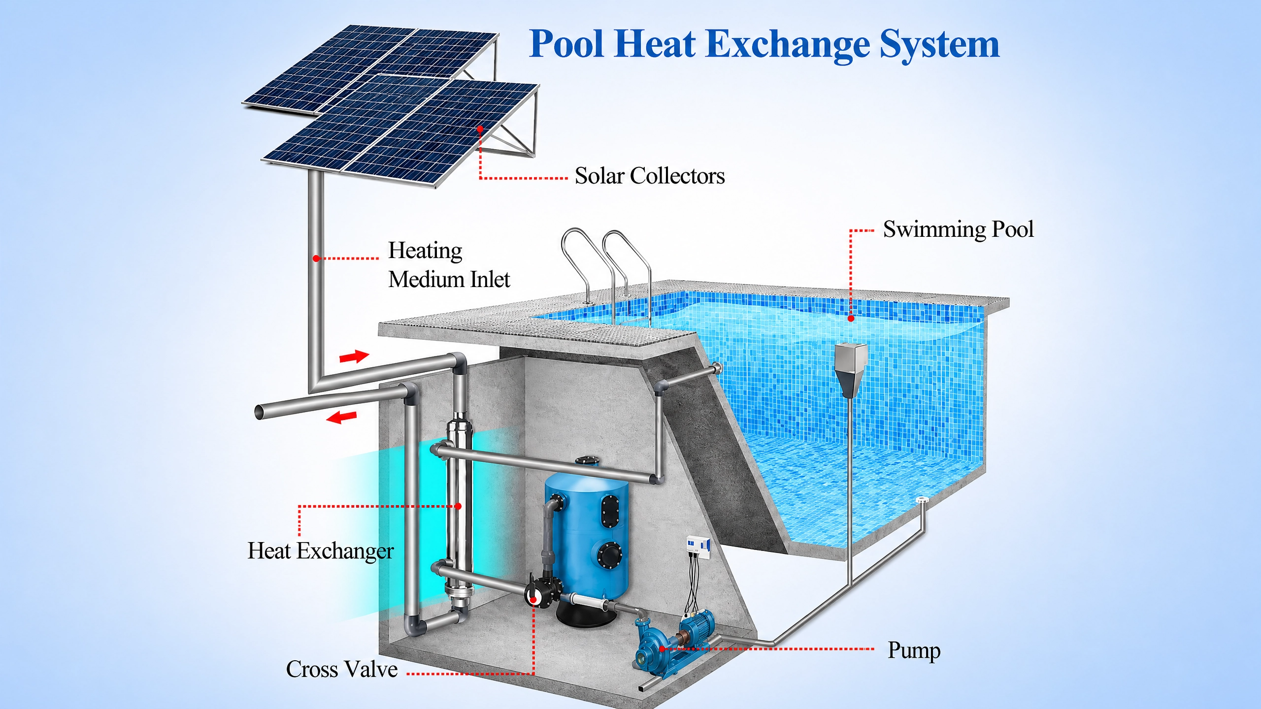 How to Size a Pool Heat Exchanger for Your Swimming Pool