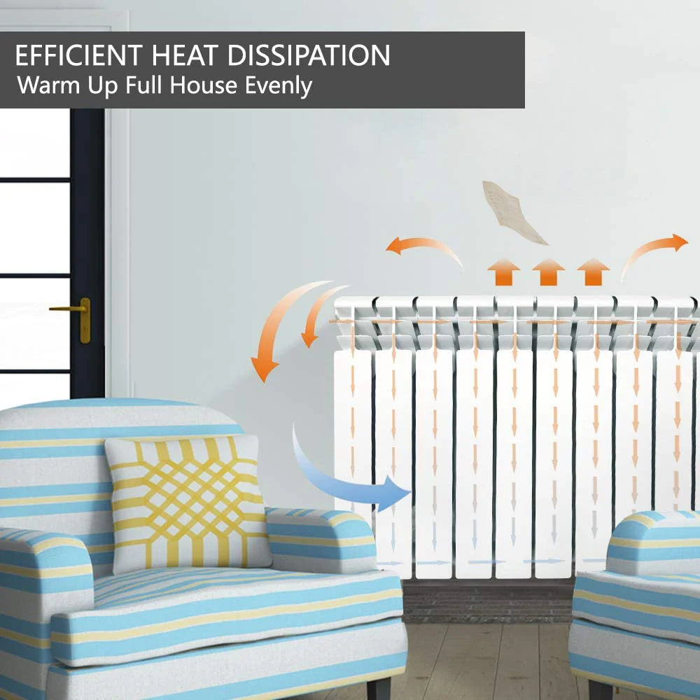 The Heat is On: A Closer Look at Wall Mounted Hot Water Radiators