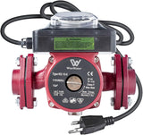 Hot Water Recirculating Pump 110V with Timer 12.68 GPM 130W – 1" FNPT Flange