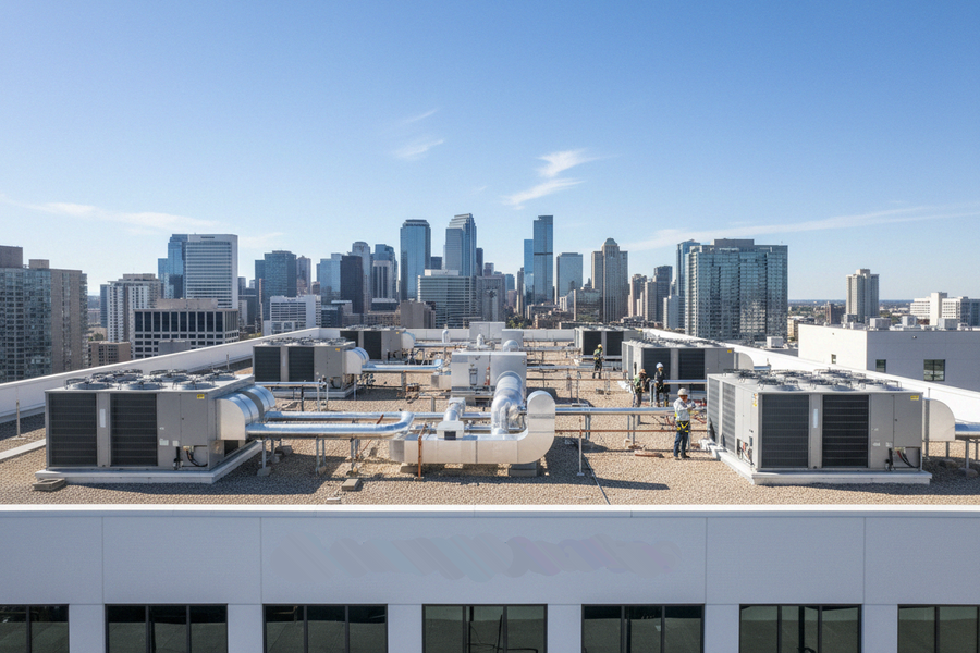 Compact Installation HVAC System