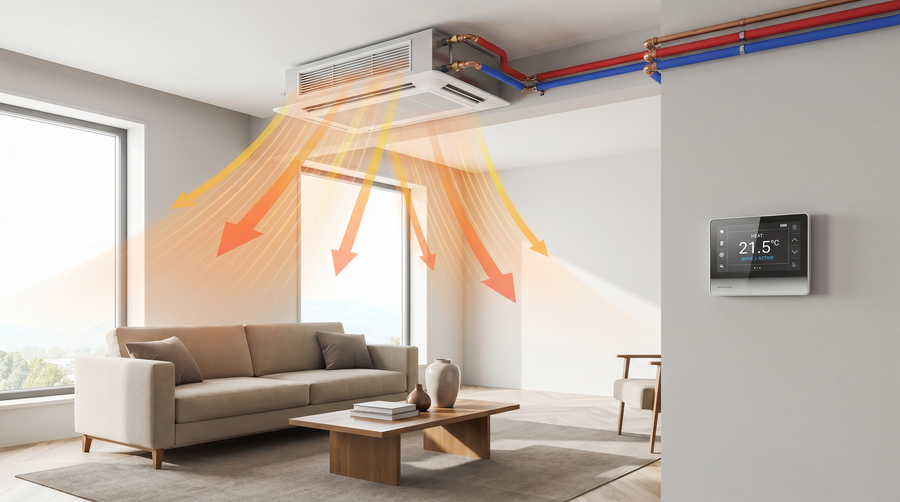 Fan Coil Unit (FCU) Heating System