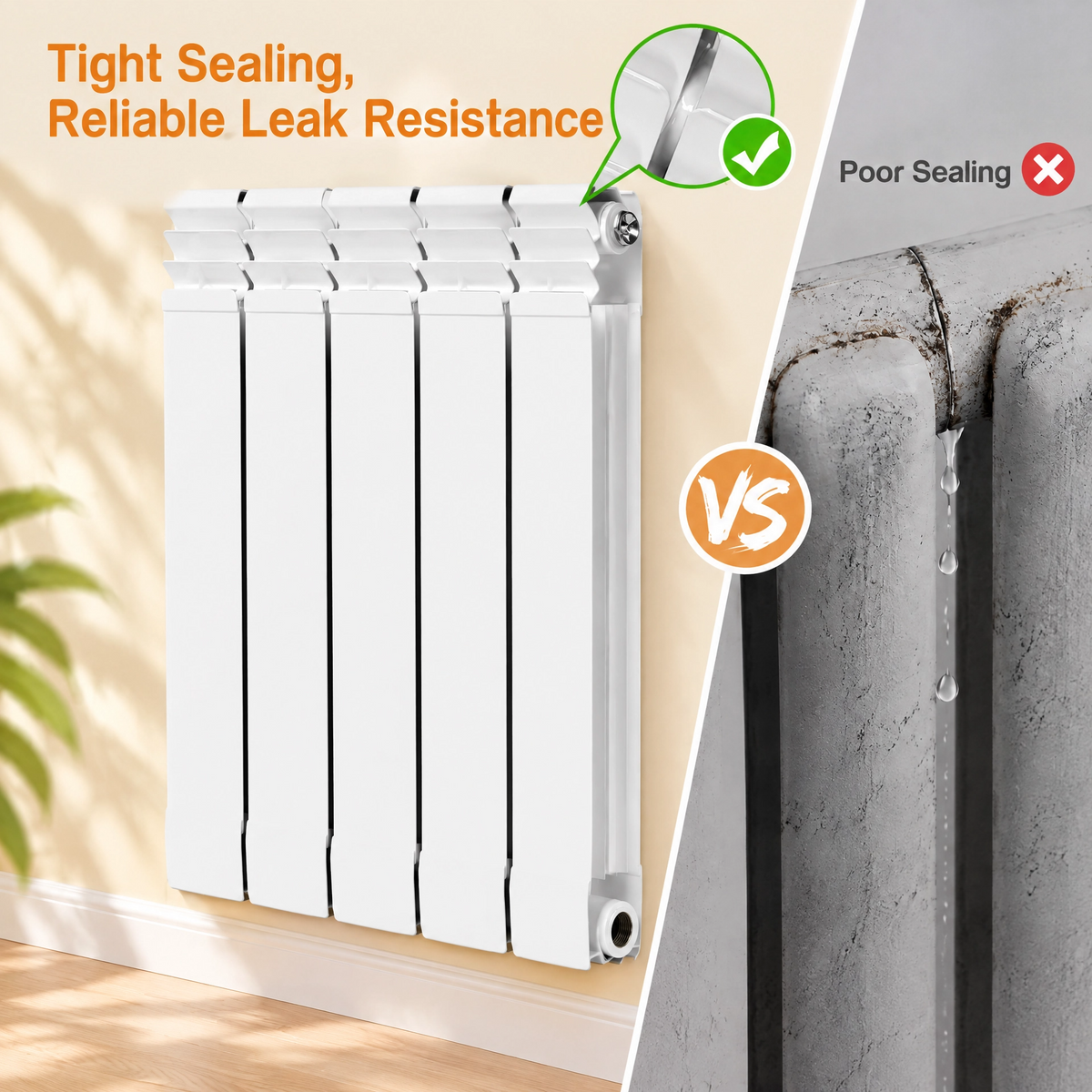Copper-Aluminum Radiator | Wall-Mounted Heating Radiator