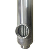 Swimming Pool Heat Exchanger - 85K SS316L Opposite Side 1" & 3/4" FPT - Alfa Heating Supply
