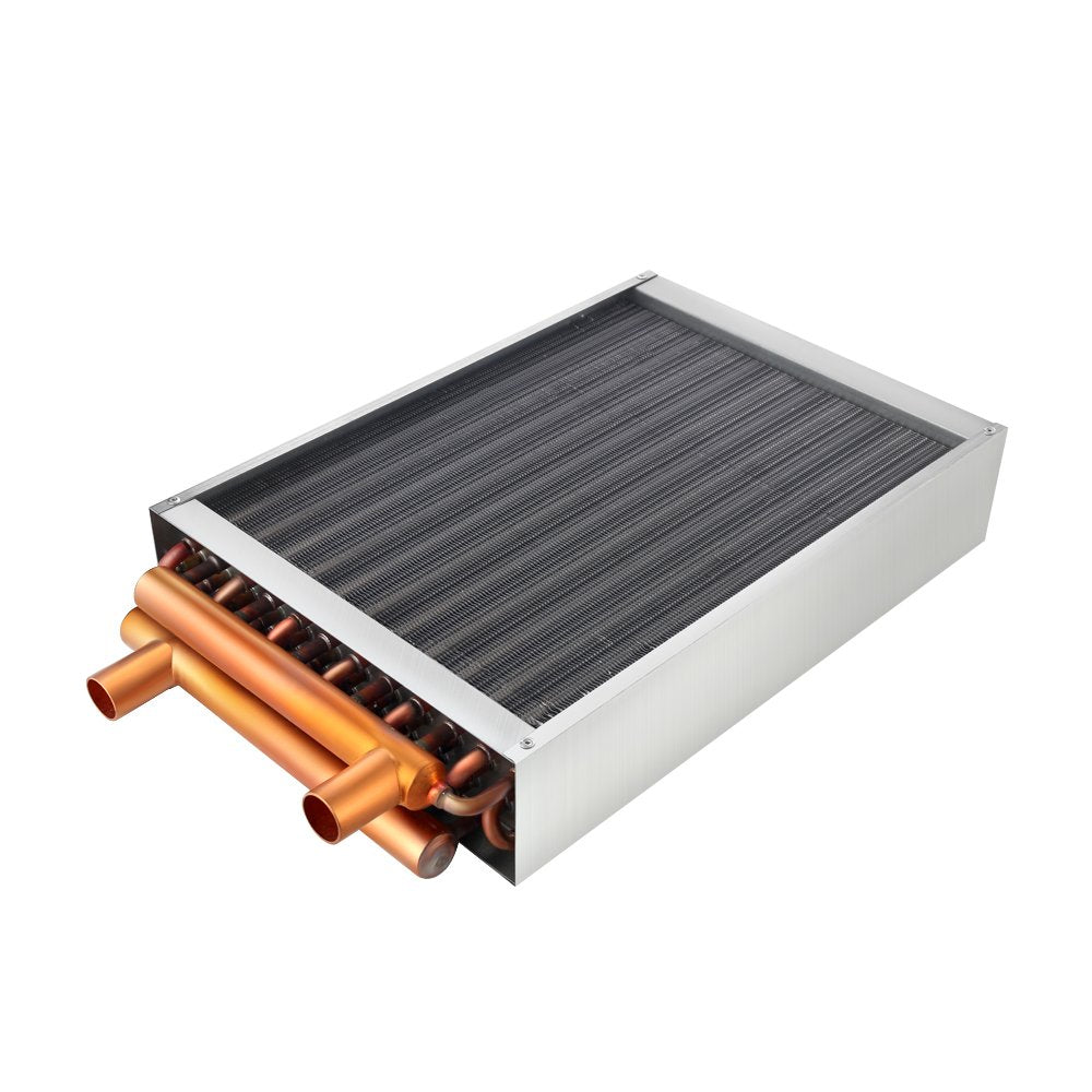 AB Air to Water Heat Exchanger 12x12 1 Copper Ports | Alfa Heating Supply