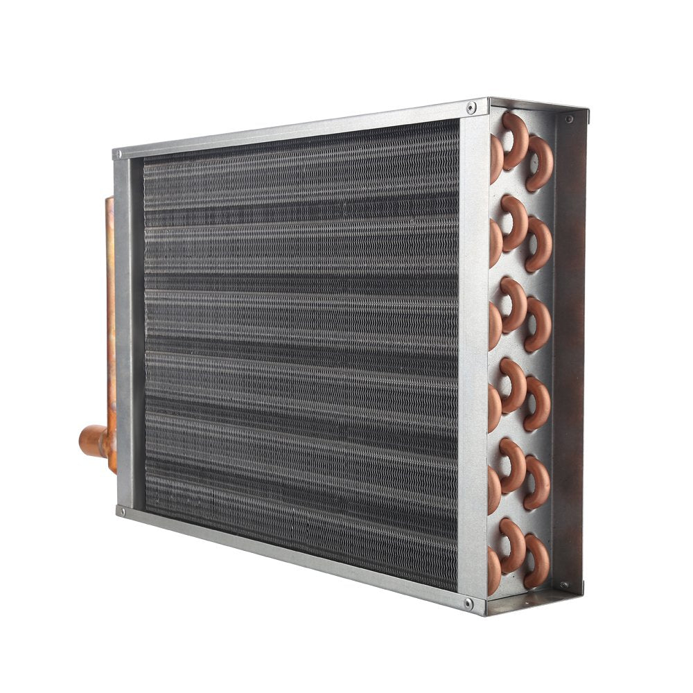 Air to Water Heat Exchanger 18x18 1MPT Fitting | Alfa Heating Supply