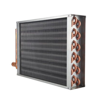 Air to Water Heat Exchanger 12x12 1" Copper Ports - Alfa Heating Supply