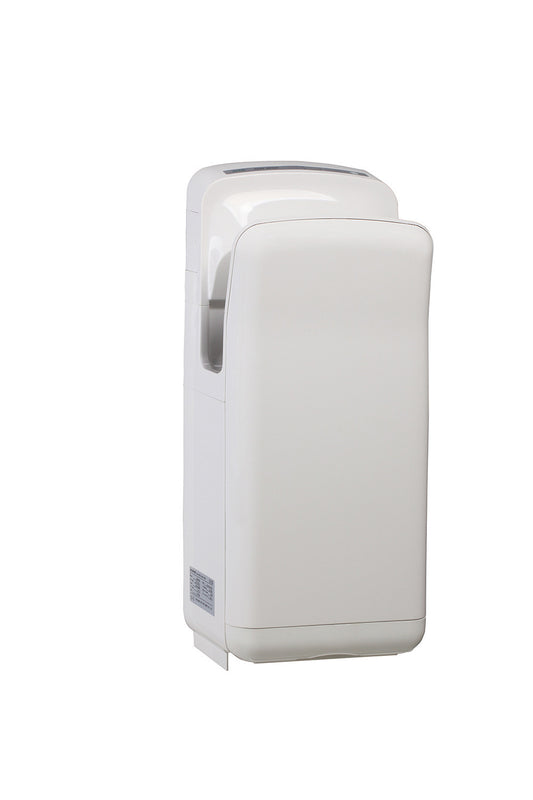 WiseWater Brushless Motor Hand Dryer - White - Alfa Heating Supply