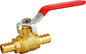 Lead-Free, Brass Barbed Ball Valves 1/2" [5pk, 10pk, 25pk] - Alfa Heating Supply