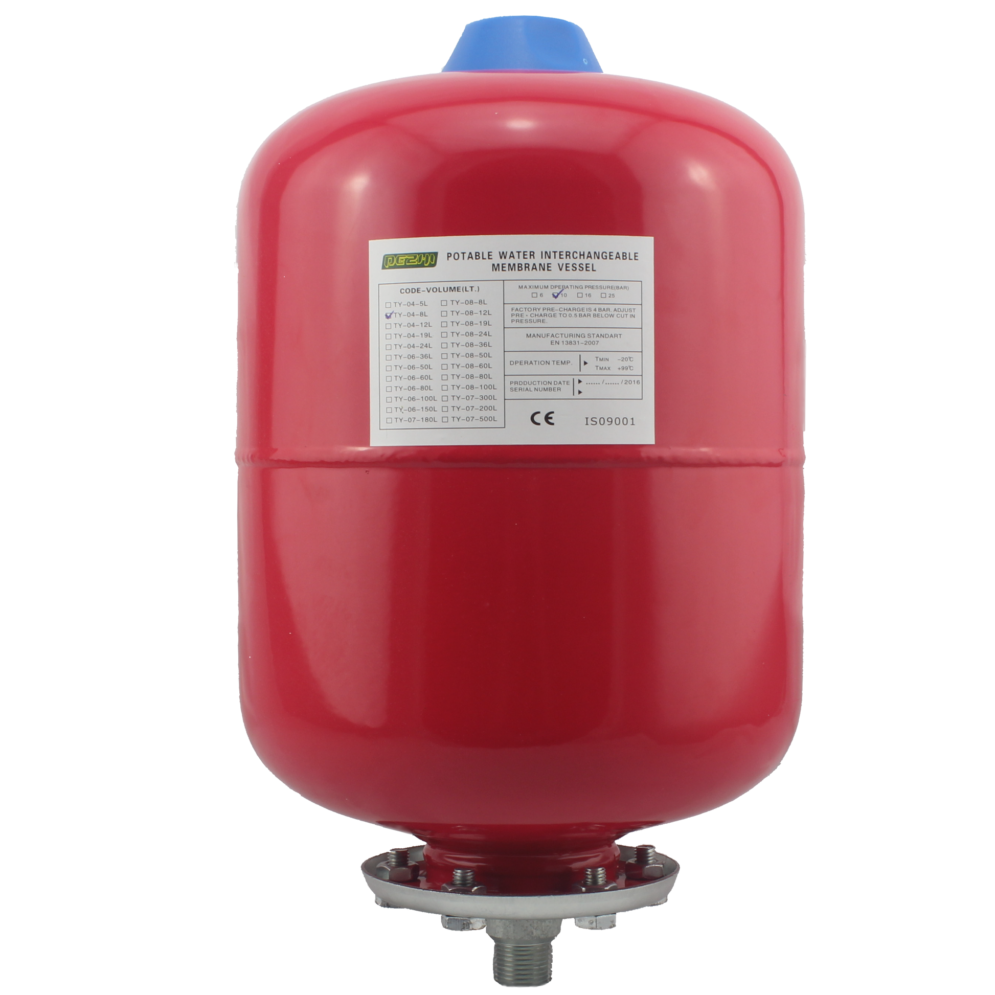 Thermal Expansion Tank 13.2gal 3/4" Port - Alfa Heating Supply