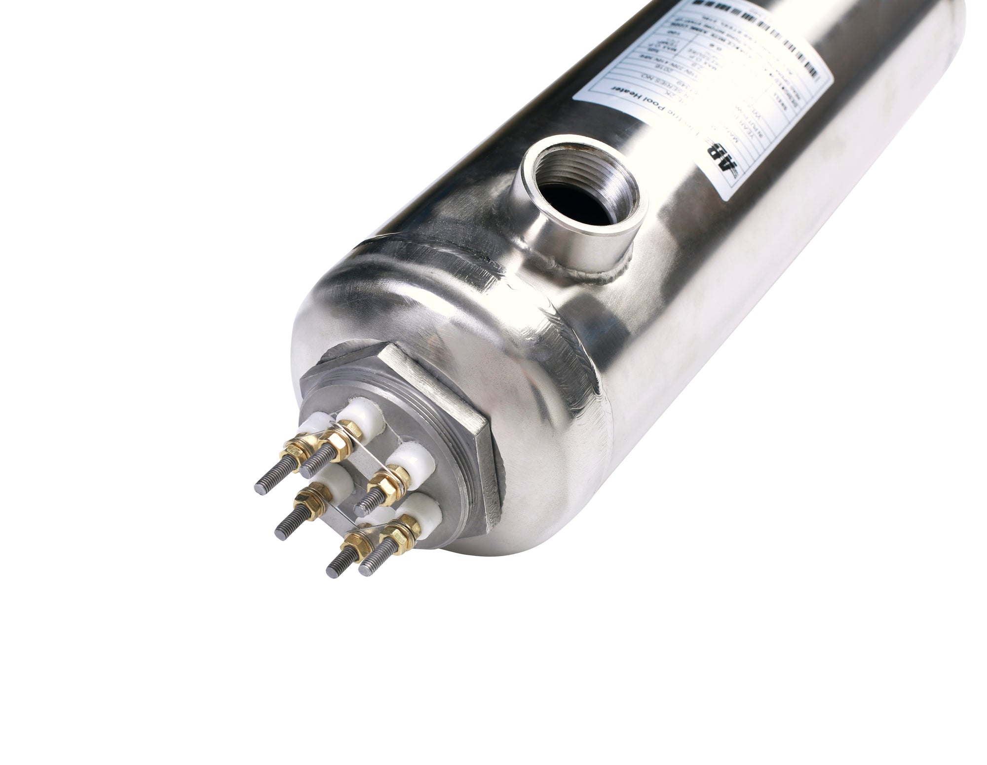 Heater Shell Electric Water Heater Shell and Tube Heat Exchangers Titanium 1 1/2
