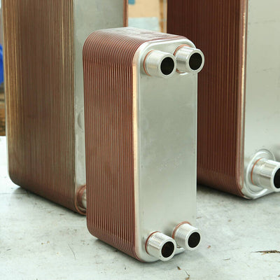 Evaporator BL50D Plate Heat Exchangers for Evaporation 1" NPT R22 24/24mm