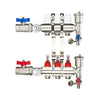 Hydronic Radiant Floor Heating Manifold Brass- 3 Loops 1" & 1/2" NPT