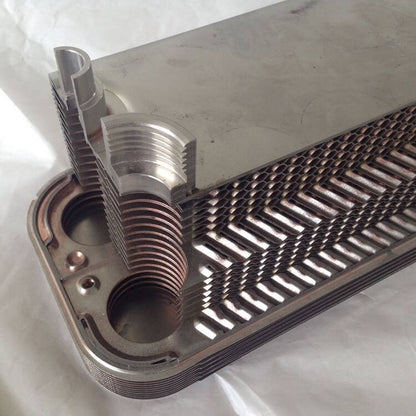 Evaporator BL50D Plate Heat Exchangers for Evaporation 1" NPT R22 24/24mm