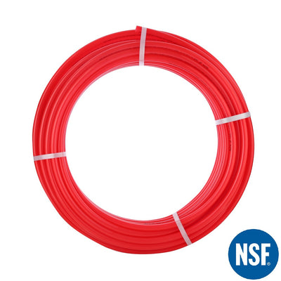 PEX Pipe 1/2" 300ft Coil EVOH Oxygen Barrier - Red - Alfa Heating Supply