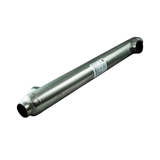 Swimming Pool Heat Exchanger - 1200K Titanium Opposite Side 2 1/2" & 2" FPT - Alfa Heating Supply