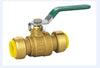 Lead-Free, Brass Push-Fit Ball Valves 1/2" [5pk, 10pk, 25pk] - Alfa Heating Supply